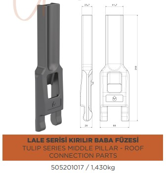 LALE SERISI KIRILIR BABA FUZESI KATAFOREZLI